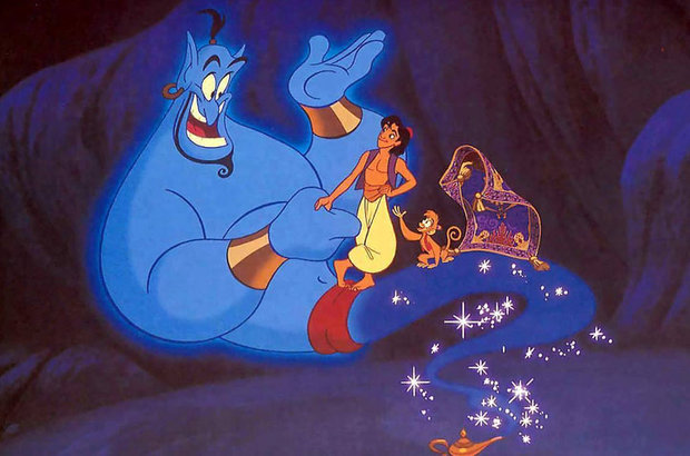 Disney produz filme para contar como gênio de Aladdin ficou preso na lâmpada  - Toda Bahia