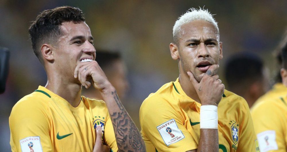 Neymar e Philippe Coutinho podem voltar a jogar juntos - Toda Bahia